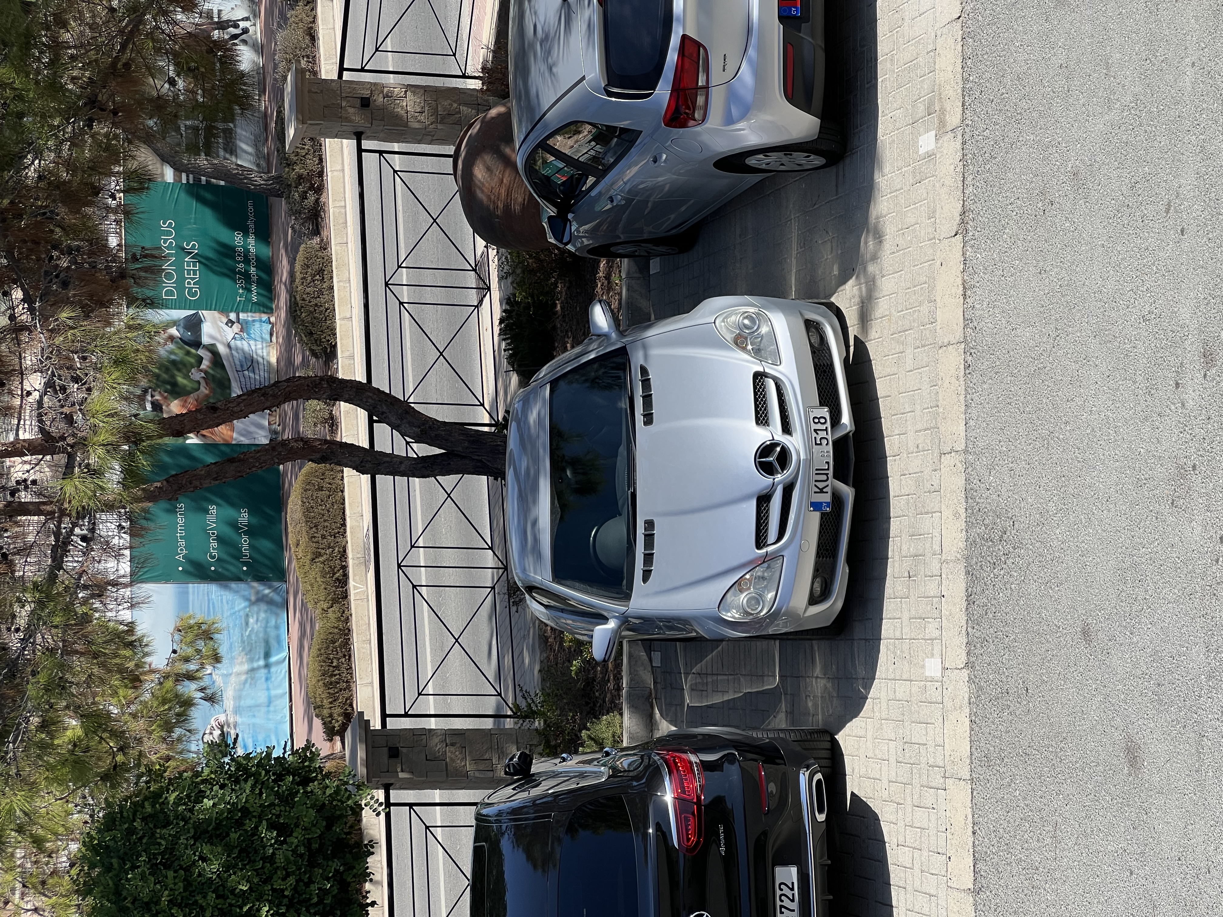 Front — parking